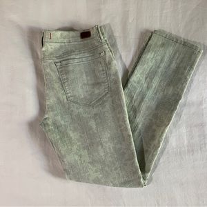 BDG Urban Outfitters Floral Light Wash Ankle Cigarette Skinny Jeans Size 30